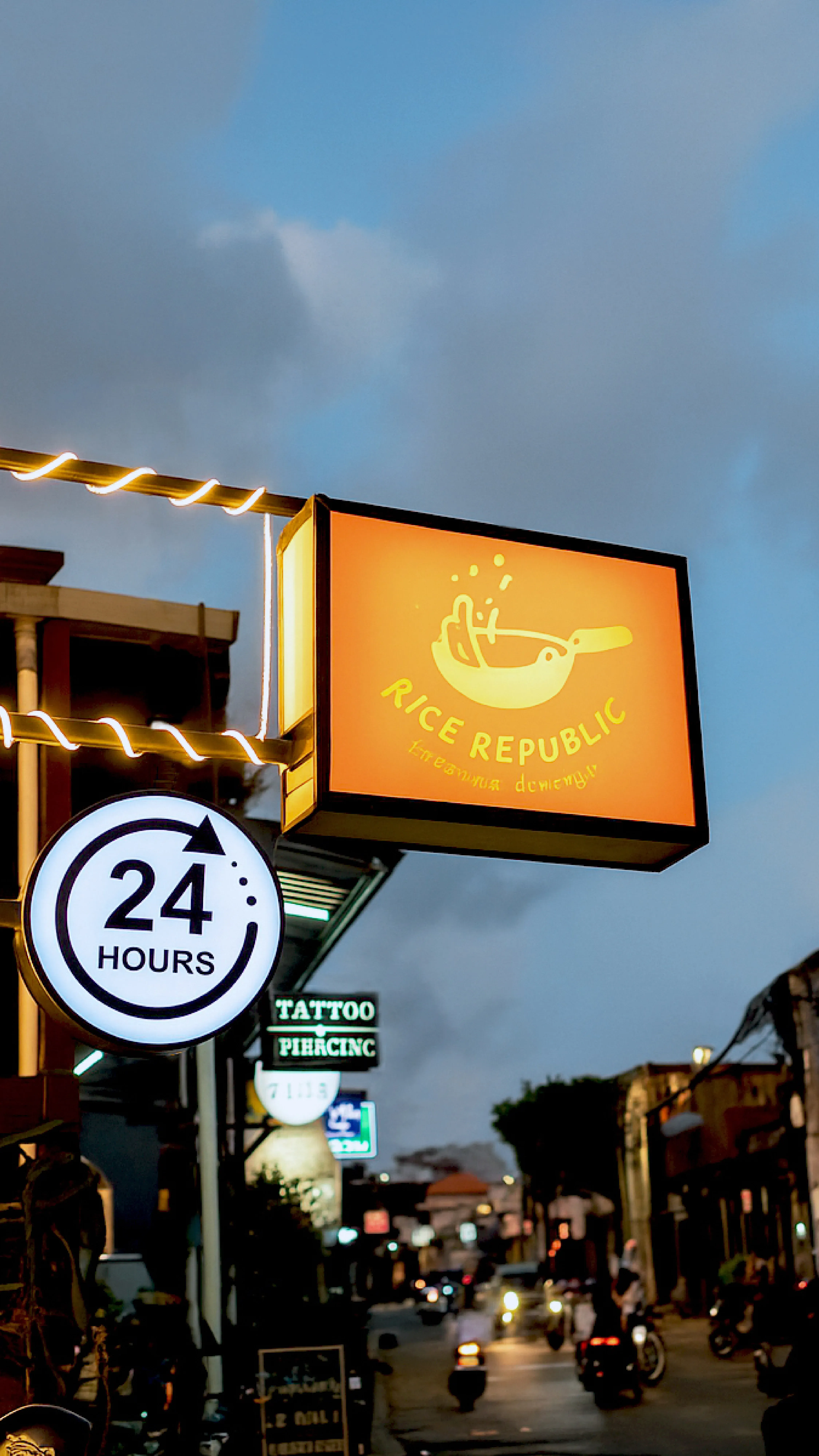 Rice Republic kitchen scene